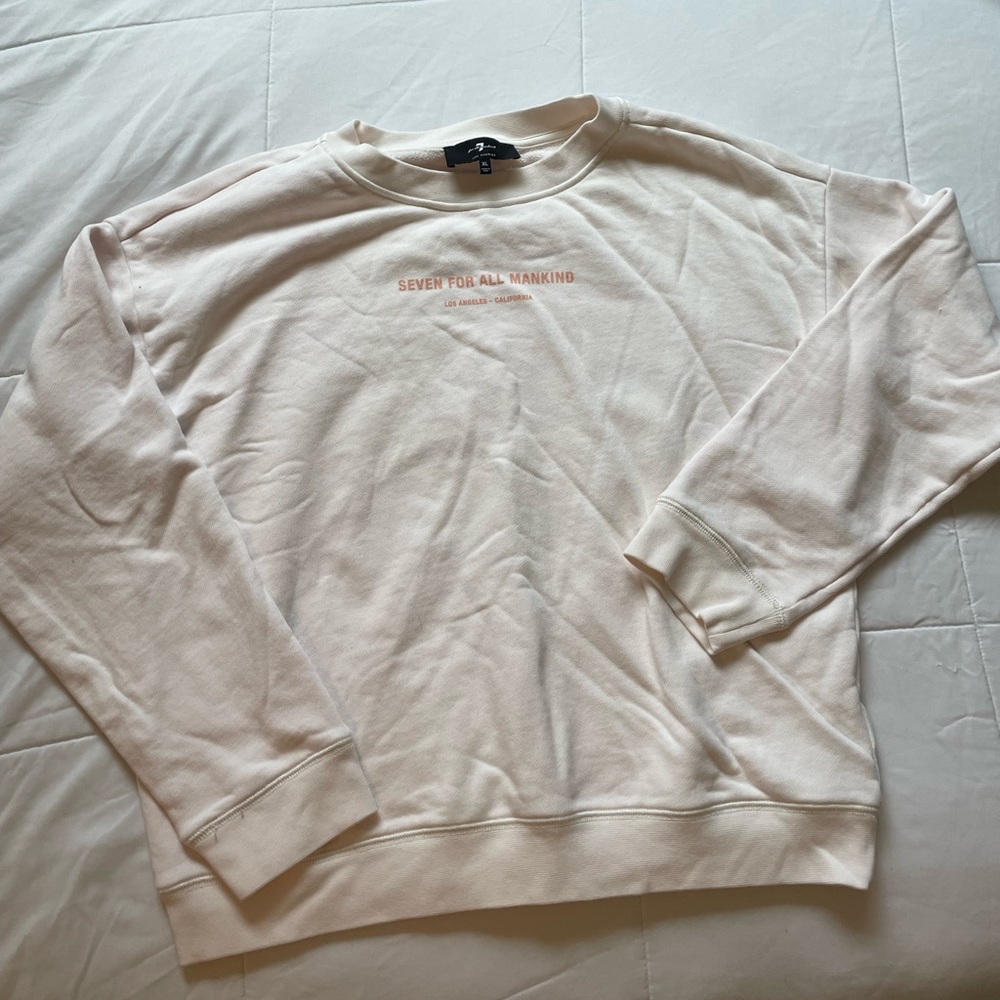 7 for all mankind crew neck